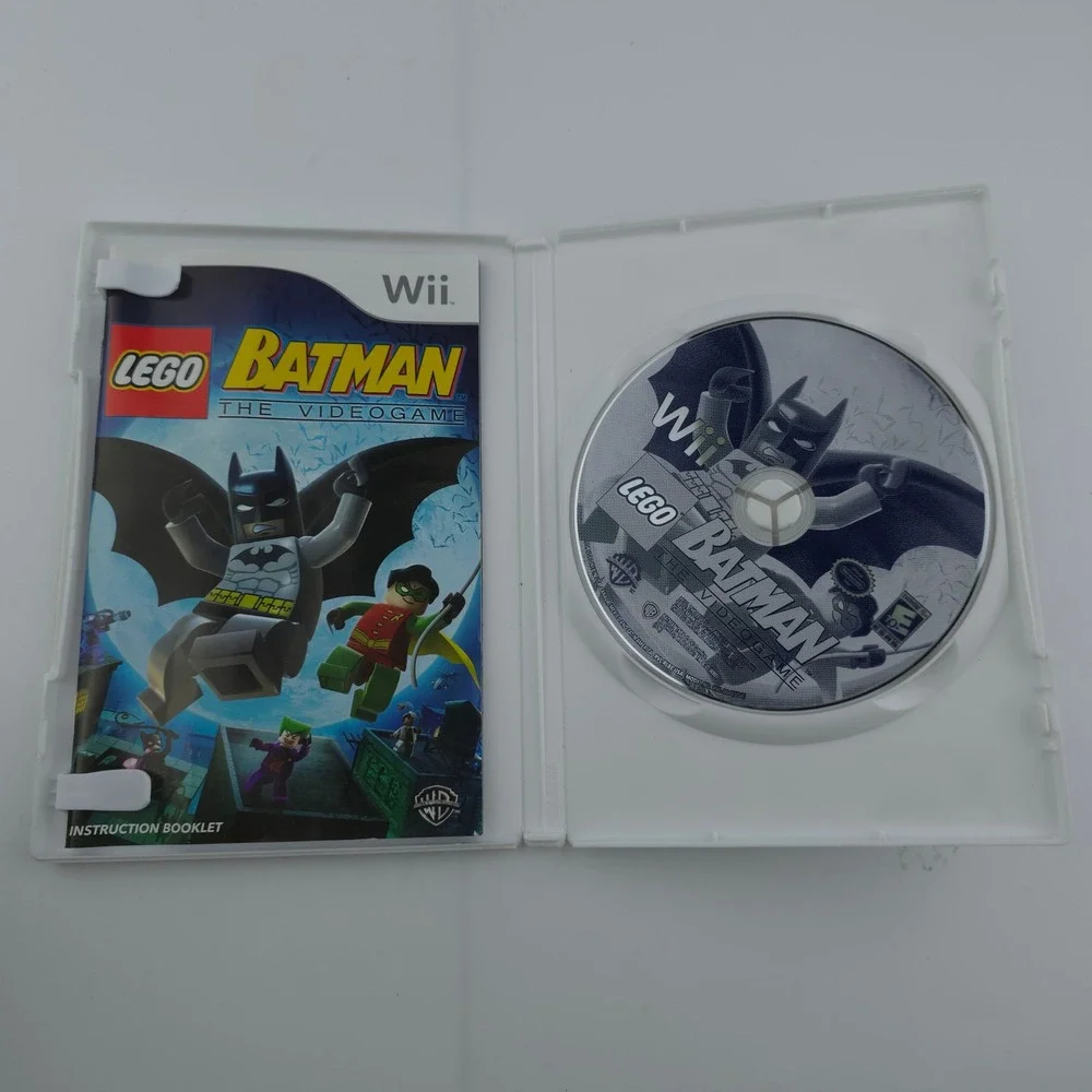 LEGO Batman The Videogame Nintendo Wii Action Retro CIB Good‎